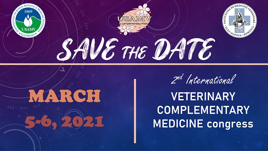 Romanian International Veterinary Complementary Medicine Congress - 2nd edition poster