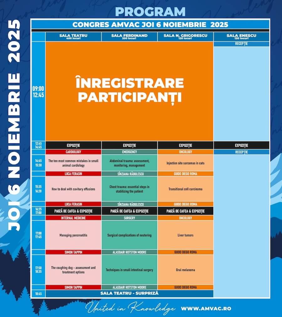 Program AMVAC 06.11.2025