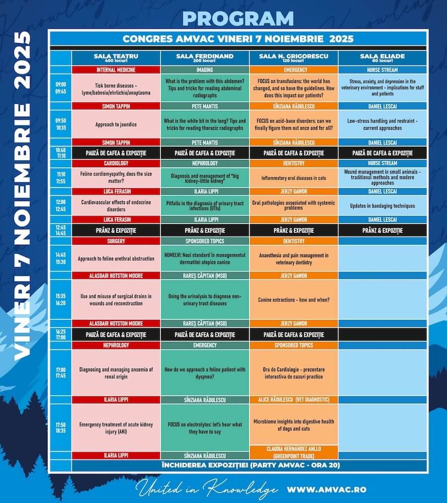 Program AMVAC 07.11.2025
