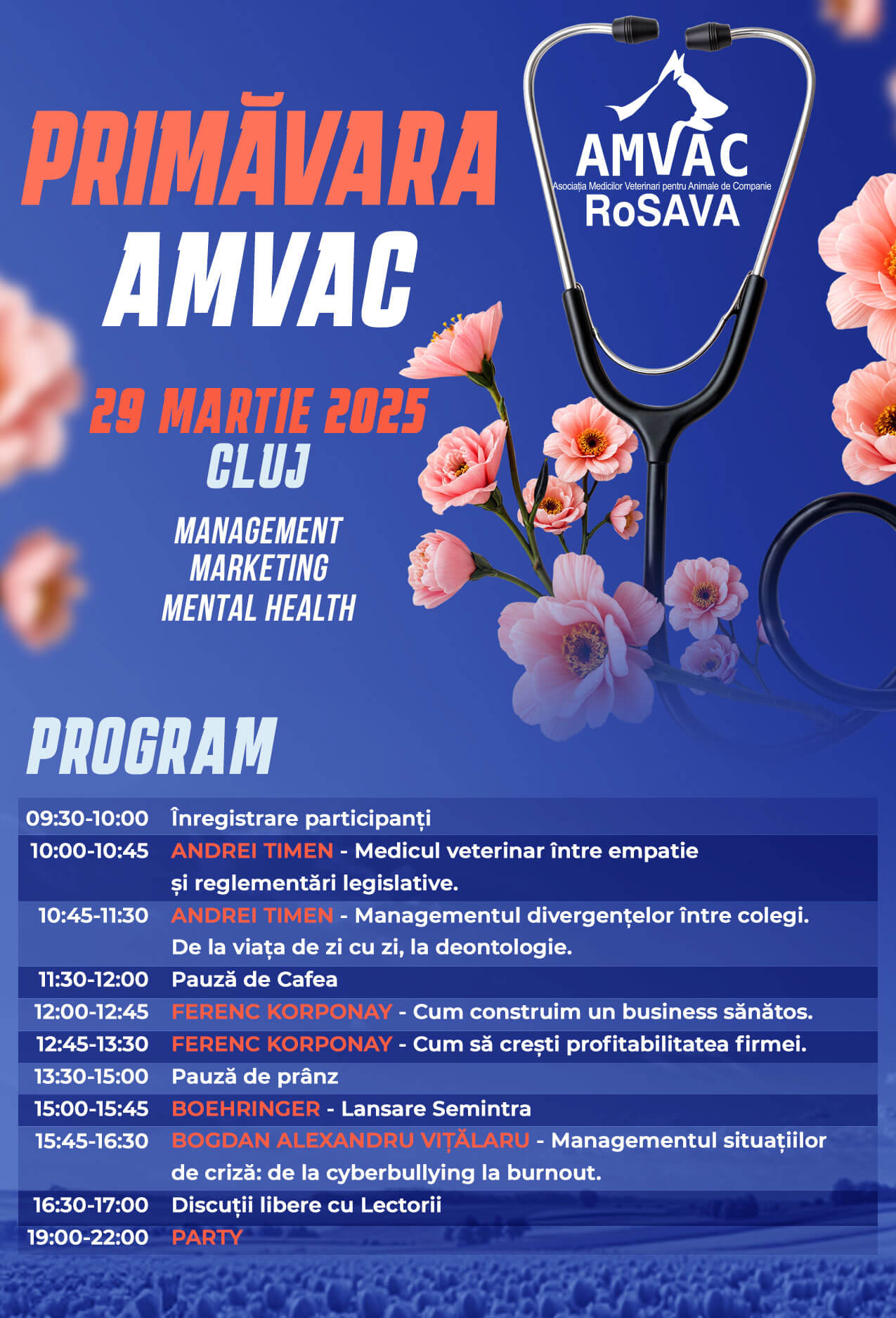 Program Primavara AMVAC 2025