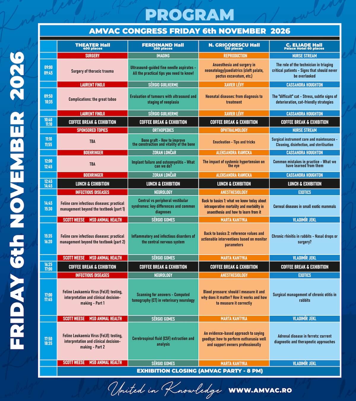 Program Congres AMVAC 06.11.2026